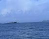 Ein U-Boot mit ballistischen Raketen vom Typ 094 der chinesischen Marine durchquert die Taiwanstraße