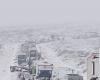 Stürmisches Wetter in Patagonien: Schwere Unannehmlichkeiten durch starken Schneefall und gestrandete Autofahrer