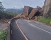Straße wegen Steinschlag beim El Korán- und Guaduas-Rennen gesperrt – Publimetro Colombia