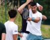 Novak Djokovic und Federico Coria standen sich in Wimbledon gegenüber