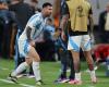Was passiert mit Lionel Messis Bein im Spiel Argentinien vs. Chili?