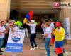 Gewerkschaften des Arbeitsministeriums führen in Santa Marta „Cacerolazo“ durch