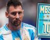Lionel Messis schockierende Karriere dokumentiert in einem mehrdimensionalen Buch