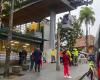 In Medellín stürzte eine Metrocable-Hütte ein und hinterließ einen Toten und 21 Verletzte