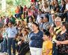 500 Kaffeebauern feierten ihre Feier am Nationalen Kaffeetag in Circasia, Quindío