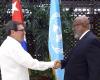 Der kubanische Außenminister trifft sich mit dem Präsidenten der Generalversammlung. • Arbeiter